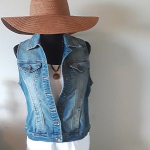 Denim vest - never worn